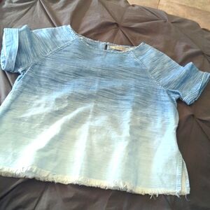 All saints Jina Ombre top Denim size 4